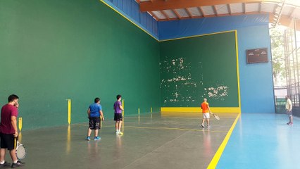 Frontenis open de Torrejón cuartos de final 4 set 1