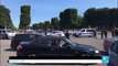 URGENT - Une voiture a percuté un fourgon de la gendarmerie. Les Champs-Élysées bouclés