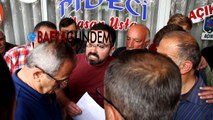 Alaçam'da olaylı yıkım