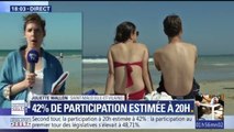 Des baigneurs à Saint-Malo font des roulades sur BFMTV