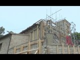 Muccia (MC) - Terremoto, termine lavori chiesa S.Andrea a Massaprofoglio (19.06.17)