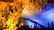 Visiting amazing cave in Halong Bay - Vietnam