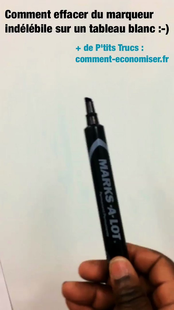Comment Effacer Du Marqueur Permanent Sur Un Tableau Blanc. - Vidéo  Dailymotion