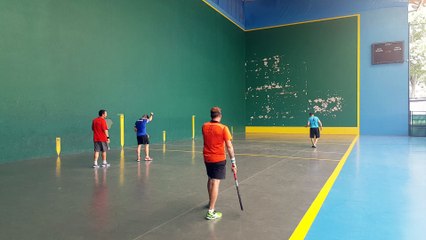 Frontenis semifinal 1 open de Torrejón set 2