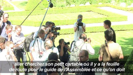 Les premiers élus arrivent à l'Assemblée nationale