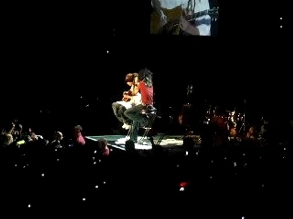 Concert Bercy : In die nacht 'no song'