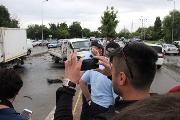 Ölümlü Kazayı İzleyip, Fotoğraf Çekmek İçin Yarıştılar!