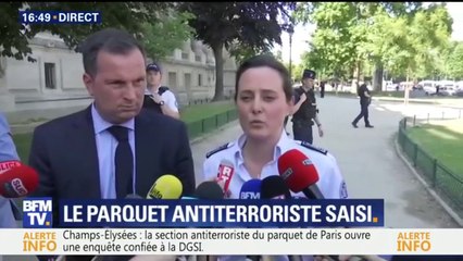 Fourgon de gendarmerie percuté sur les Champs-Élysées: "L'individu pourrait être mort", indique la préfecture de police