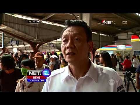 Lokomotif Kereta Tabrak Ruang Peron Stasiun Kota di Jakarta - NET12