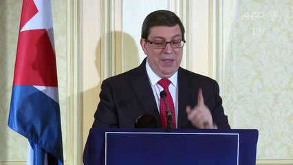 Cuba se niega a negociar con EEUU bajo condicionamientos