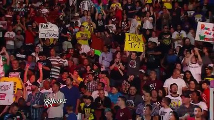 The Usos Help Mark Henry Fend Off The Shield WWE Raw July 22nd 2013