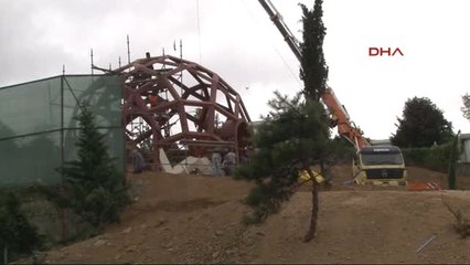 15 Temmuz Şehitler Anıtı'nda Çalışmalar Sürüyor