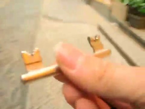 Système de double clés utilisé dans un hotel allemand