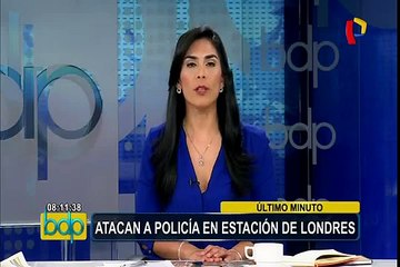 Londres: hombre ataca a oficial de la policía al grito de "Alá es grande"