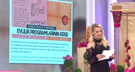 Esra Erol'dan "İzdivaç Programı Eleştirilerine Tarihi Belgelerle Cevap