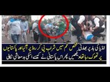 Indian Fan Abusing Pakistan peoples and police take the control uk england