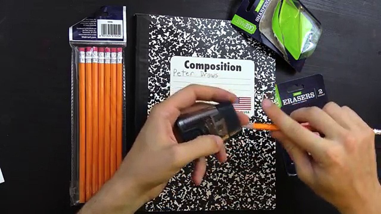 Drawing with Basic School Supplies -- You Send it, I Art it