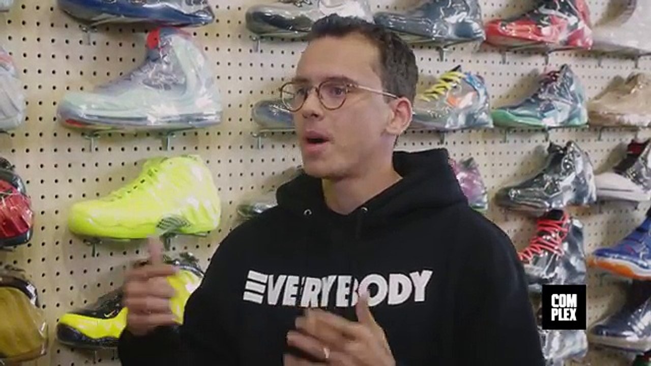 Logic Goes Sneaker Shopping With Complex