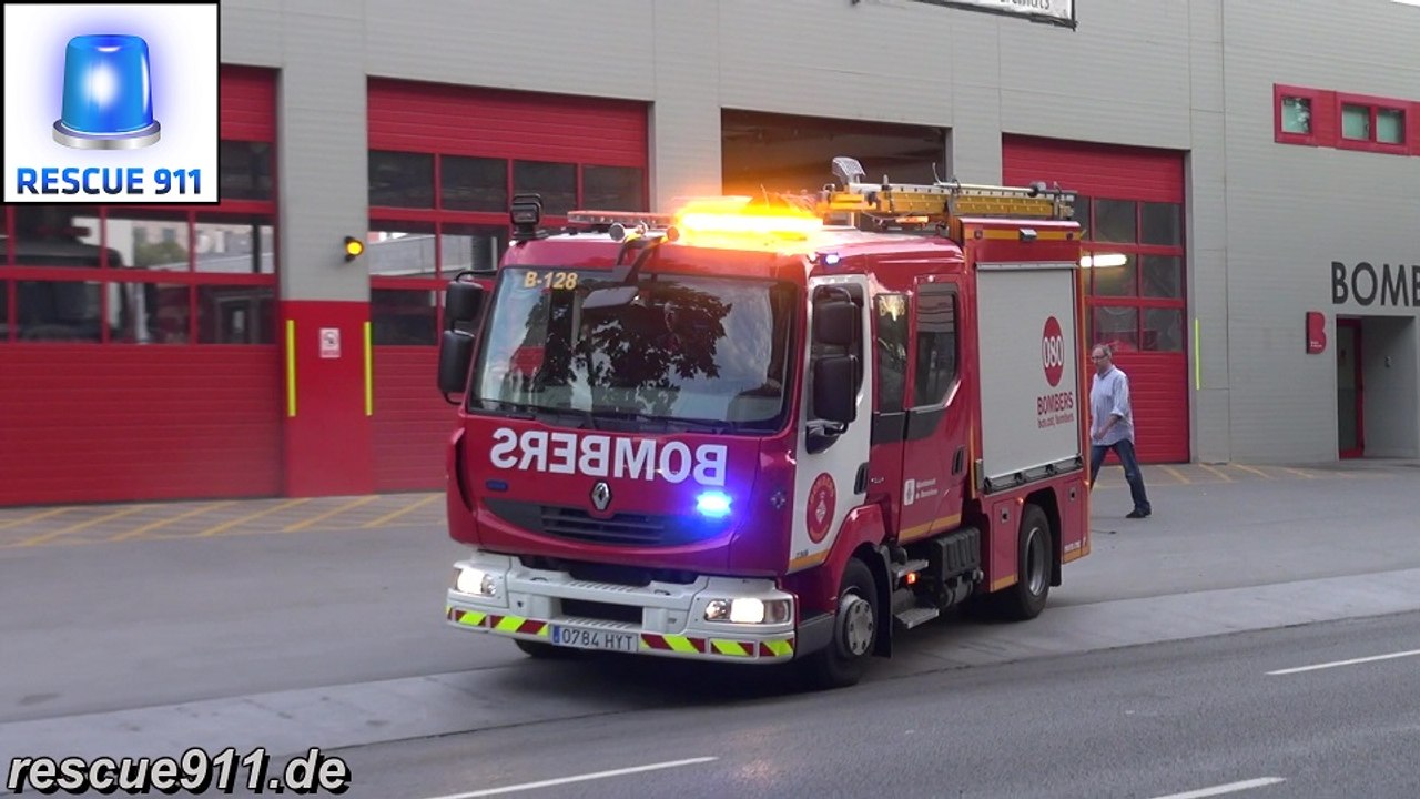 Barcelona Fire Department // B128 Bombers de Barcelona Parc de L'Eixample