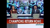 News Headlines - 20th June 2017 - 9pm. A grand reception for Pakistani team - All over the country.