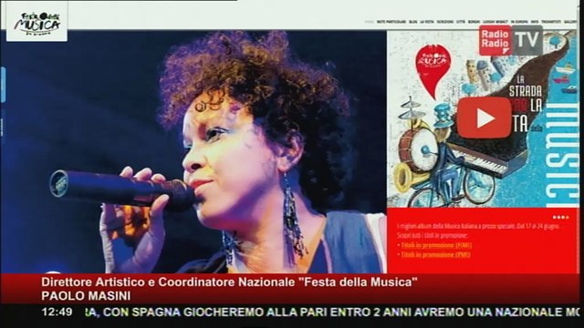 Un Giorno Speciale - Paolo Masini (Direttore Artistico e Coordinatore Nazionale Festa della Musica ) - 19 giugno 2017