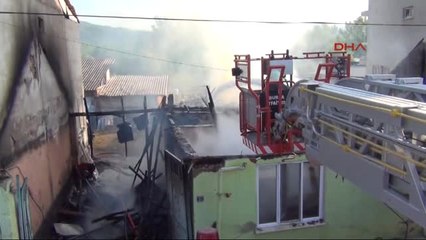 Bursa Ev ve Samanlık Küle Döndü