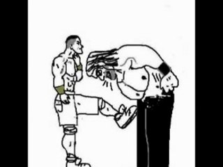 Wwe john cena vs The Great Khali cartoon