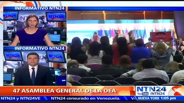 Se debe seguir promoviendo las soluciones de democracia que el pueblo venezolano necesita : Luis Almagro, secretario general de la OEA desde México