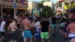 Scottish and English Fans Brawl in Magaluf