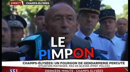 Ce mot enfantin qu'a eu Gérard Collomb avant sa conférence de presse n' a pas manqué de faire sourire