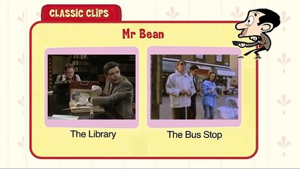 Mr Bean Extras - Library & Bus Stop - Full Episodes