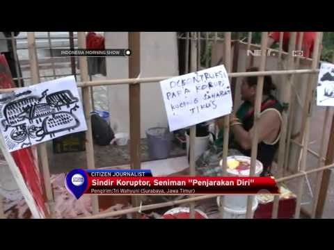 Sindir Koruptor, Seniman Lokal 'Penjarakan Diri' - IMS