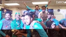 Party time in Pakistan Cricket team changing room | ICC Champion Trophy 2017 Final | Champion ICC Champion Trophy 2017
