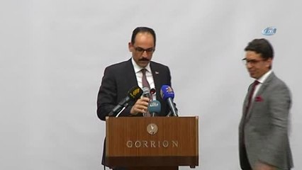 Cumhurbaşkanlığı Sözcüsü Kalın: "Bir Ülkeyi Teröre Destek Vermekle Suçlamak Çok Ciddi Bir İddiadır...