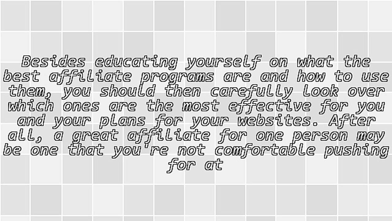 5 Tips for Affiliate Programs Newbies