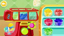 Baby Panda Cartoons For Kids - Little Panda Makes Ice Cream & Smoothies _ Learn Colors Kids Game