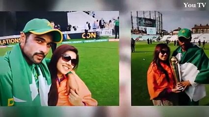 Mohammad Amir With His Wife Narjis Amir