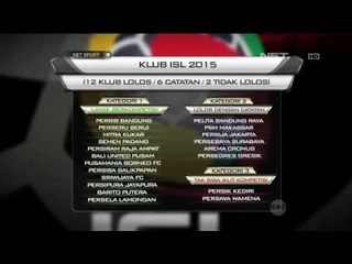 NET Sport - Persik dan Persiwa Dicoret Dari Kompetisi Indonesia Super League 2015
