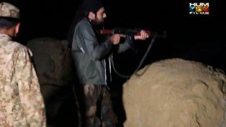 Humayun Saeed firing real AK47 with live ammunition. #Yalghaar