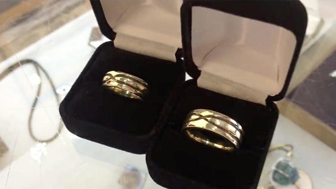 Creative Couple Handcrafts Their Wedding Rings
