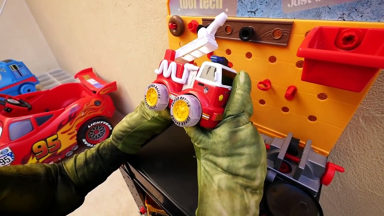 Spiderman CRASH Into POOL?! w/ Scary Clown, Hulk & Joker Venom FUN in Real Life