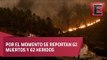 Despliegan a más de dos mil bomberos luchan para sofocar incendio en Portugal