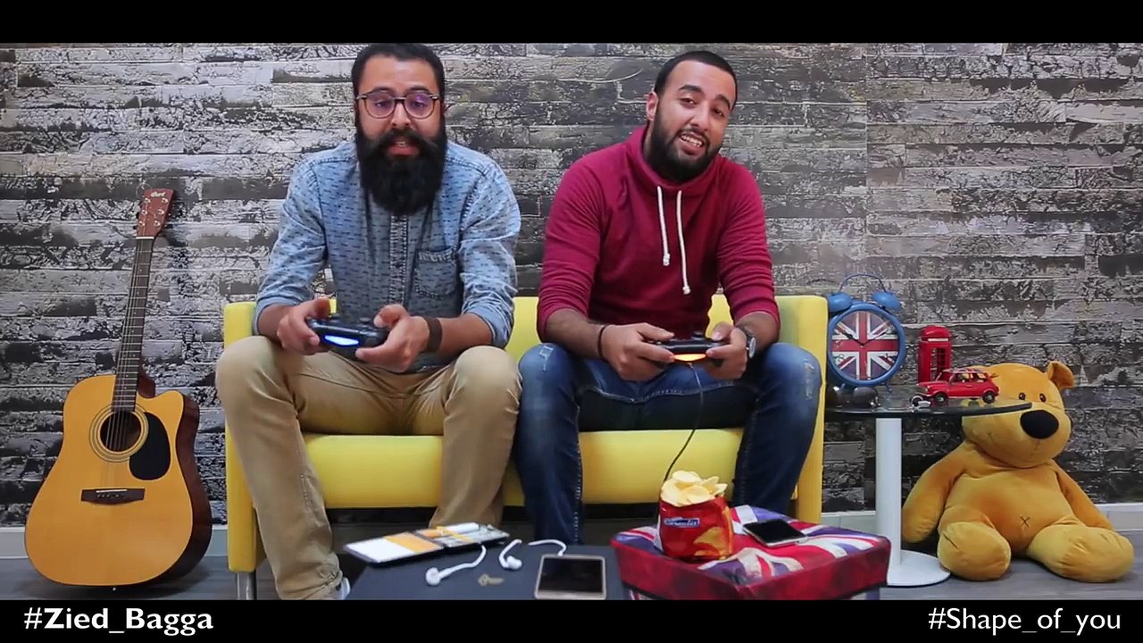 Cover Shape Of You (Ed Sheeran) النسخة التونسية and Goulouli (Halim Yousfi)