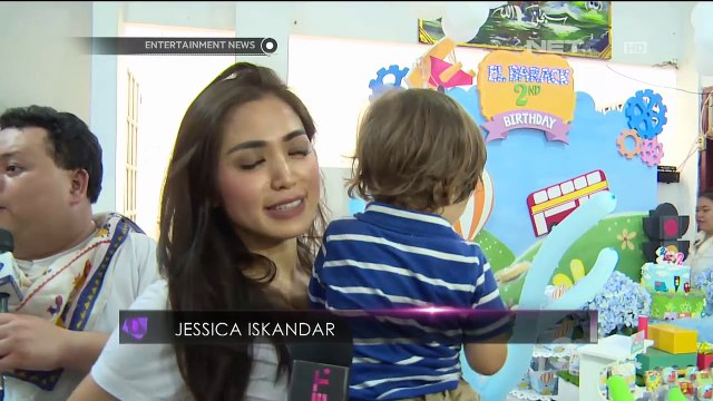 Jessica Iskandar Rayakan Ulang Tahun El di Panti Asuhan