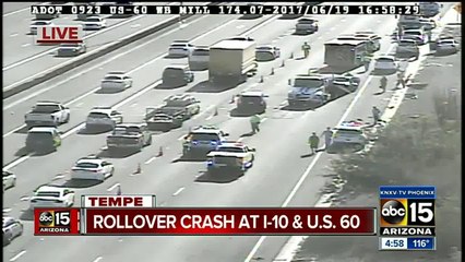 Person killed on I-10 US-60 crash