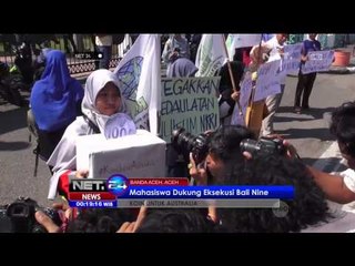 Mahasiswa aceh kumpulkan koin untuk Australia dan desak pemerintah segera eksekusi Bali Nine - NET24