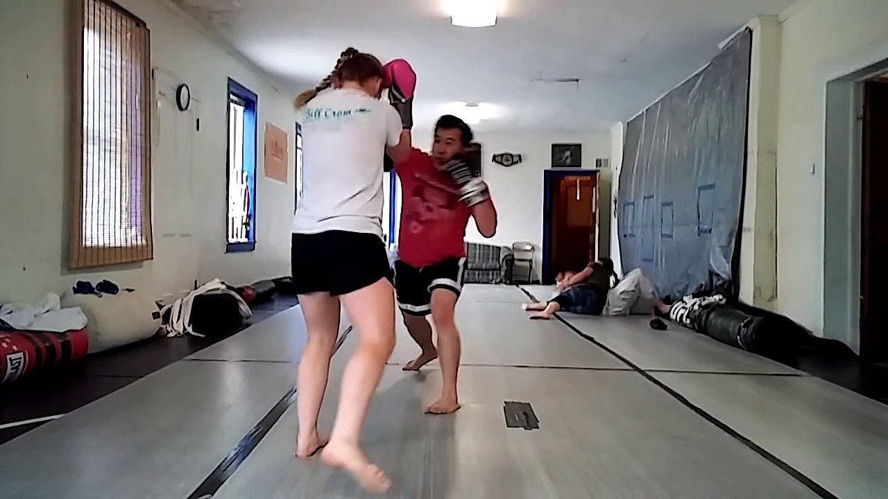 Paige first Sparring Session