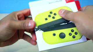 Nintendo Switch (NEON YELLOW) Joy-Con Unboxing!