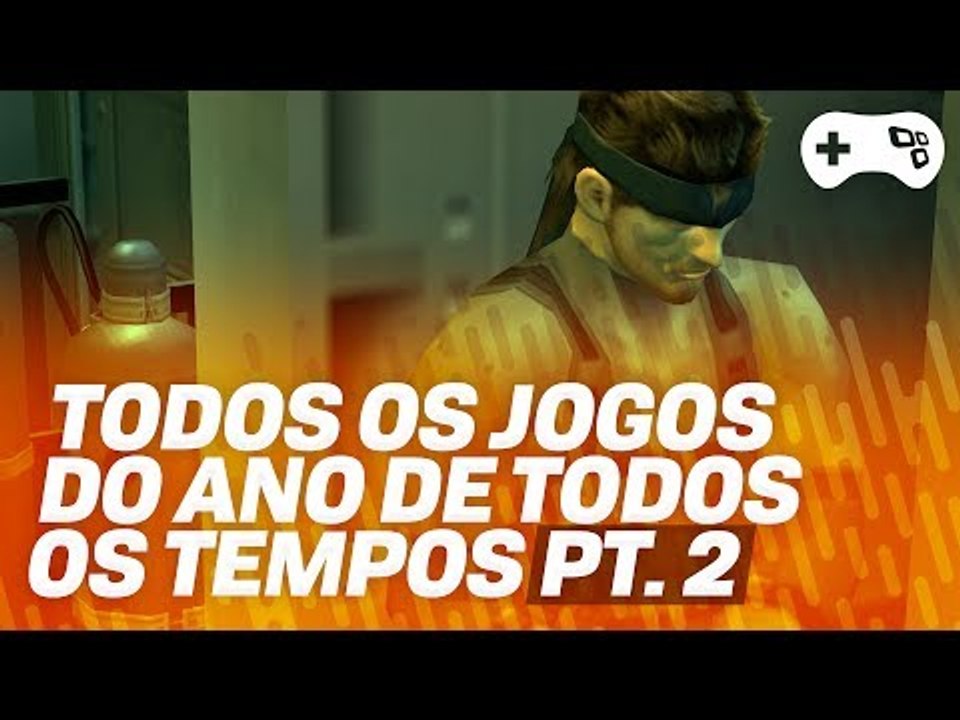 TODOS OS "JOGOS DO ANO" DE TODOS OS TEMPOS! - Pt 2 - Sexta Geração Dreamcast/PS2/Xbox/GameCube