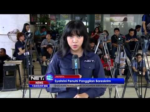 Live Report Pemeriksaan Syahrini oleh Bareskrim Polri - NET12